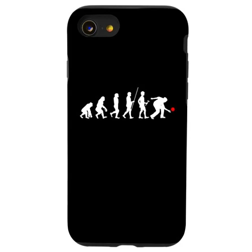 Boule Evolution Ideal Petanque Boccia Bocce Lover iPhone SE (2020) / 7 / 8 Boule Evolution Ideal Petanque Boccia Bocce Sport Lover Case