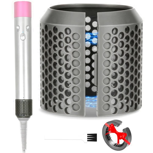 AFDD Outer Filter Cover Replacement for Dyson Airwrap Hair Styler HS01 HS05 Models Outer Strainer Magnetic Filter Cage Replacement Parts