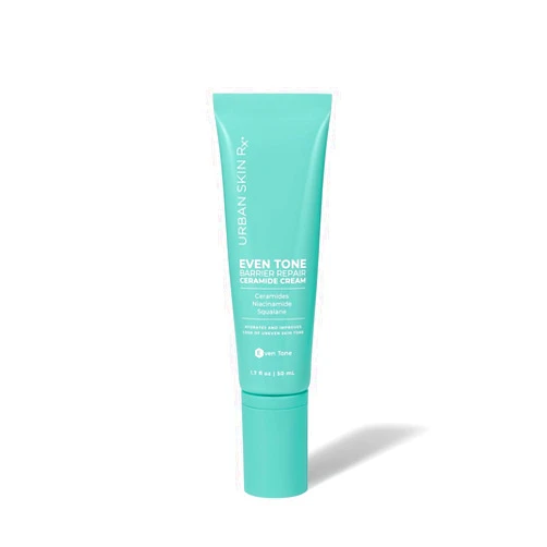 Urban Skin Rx Even Tone Barrier Repair Cream | Daily Facial Hydrator with Ceramides, Niacinamide, Squalane | 1.7 Fl Oz