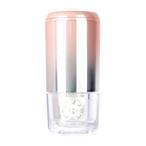 HYwecy Contact Lens Cleaner Machine,Gradient Pink Portable Cleaning with USB,Daily Cleaning to Protect Your Eyes