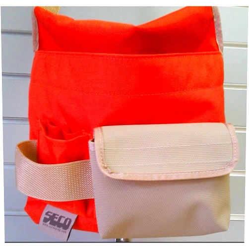Unknown Seco Surveyor's Five Pocket Tool Instrument Pouch with Belt Survey 8046-30-Org