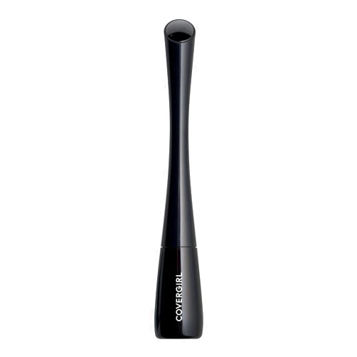 COVERGIRL Get In Line Liquid Eyeliner, Black Crystal, Long Lasting, 0.08 Ounces, Feather-Fine Tip, Contour-Grip Handle, Quick-Dry Liquid Eyeliner, Removes Easily