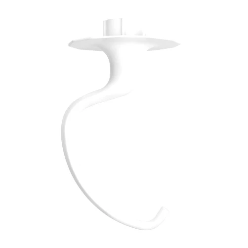 GLINK K5ADH Dough Hook for KitchenAid 6 Quart Bowl-Lift Stand Mixer, Dough Hook Replacement for KitchenAid Professional 600 Series Mixers, White
