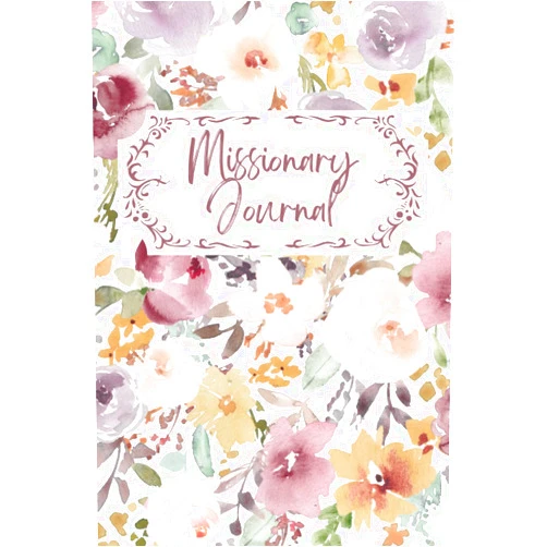 LDS Mission Journals LDS Missionary Journal for Sister Missionaries with Floral Cover (6