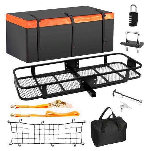 Njnj Folding Hitch Mount Cargo Carrier 60