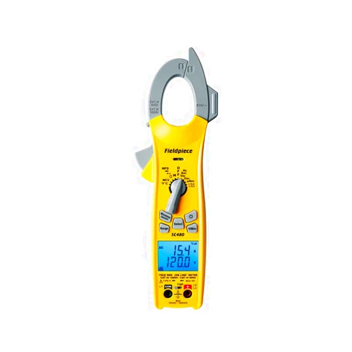 Fieldpiece SC480 True-RMS Wireless AC Clamp Multimeter