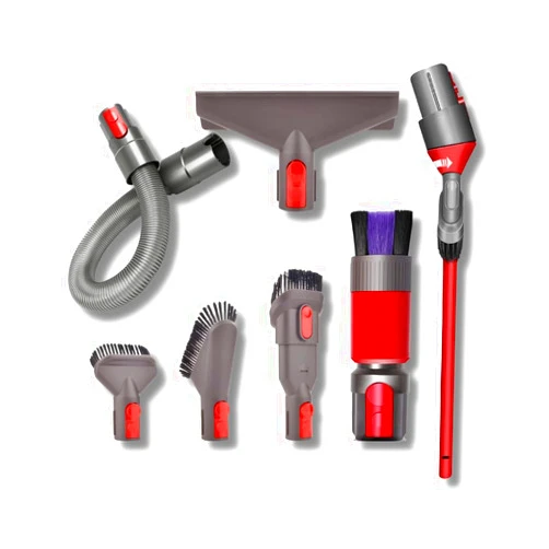 Generic Replacement Attachments for Dyson V15 V12 V11 V10 V7 V8 Absolute Detect Traceless/Soft/Stiff Bristle Extension HoseBrush Crevice Tool