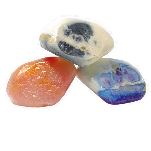 Neutriherbs Linara Boutique Soap Gemz│Handmade Soaps that resemble precious gemz│3 x 25g mini soap rocks│ (Vanilla Opal, Peony Carnelian, Lily Larimar)