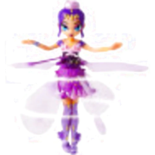 Crystal Flyers Hatchimals Pixies, Purple Magical Flying Pixie Toy Doll, Girls Gifts, Kids Toys for Girls Ages 6 and up