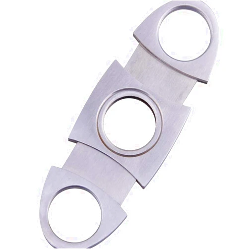 LQuite Silver Stainless Steel Cigar Shears tool