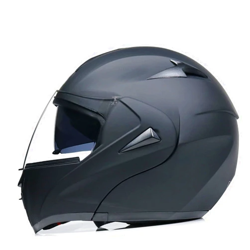 GAOZ Full Face Modular with Dual Visor Motorcycle Helmet,Integrated Helmet Motorbike Front Flip Up Keep Warm Helmet,DOT Approved Adults Moped Street Scooter Moped Racing Helmet for Men Women