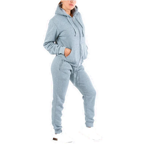 TanBridge Womens 2 Piece Sweatsuit Set Sherpa Lined Fleece Jogger Outfit Hoodie & Sweatpants Set