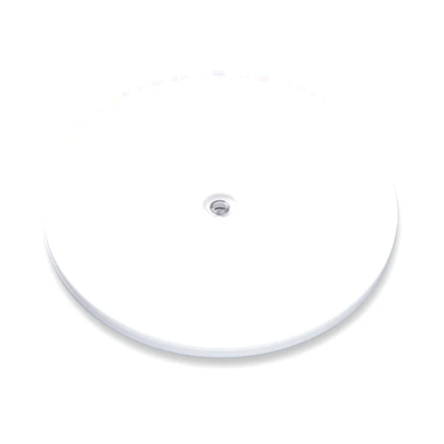 DMSTECH Lazy Susan Turntable (360˚ Rotation) White Acrylic Ball Bearing Rotating Tray