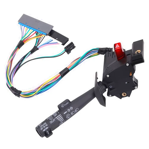 Obaee Multi-Function Combination Switch with Turn Signal, Wiper, Hazard, Cruise Control Compatible with 1995-2002 Chevy Tahoe S10 GMC C1500 K1500 Suburban Yukon, Replaces 2330814, 26100985, 26036312