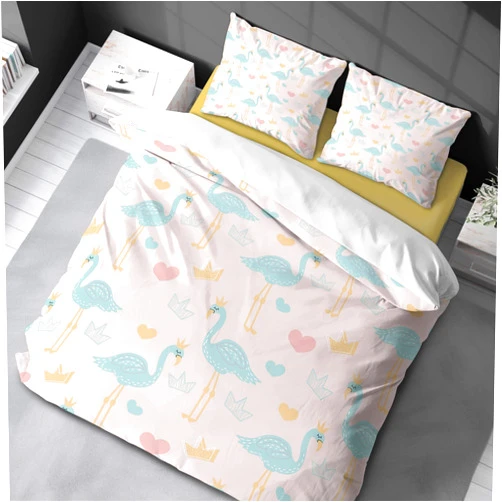 KQZVCU Duvet Cover Queen Pink Animal Print 3 Pieces Bedding Set for Women Girls Microfiber Comforter Cover Pillow Cases 135x200cm /40x80cmx2