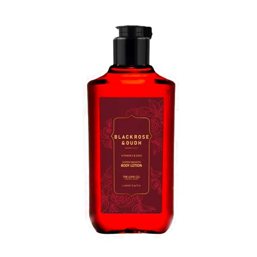 Generic THE LOVE CO. Body Lotion - Nourishing Moisturizer Cream for Dry Skin - Suitable for Men and Women with Jojoba Oil, Shea Butter & Vitamin E - 250ml (250ml, Black Rose & Oud)