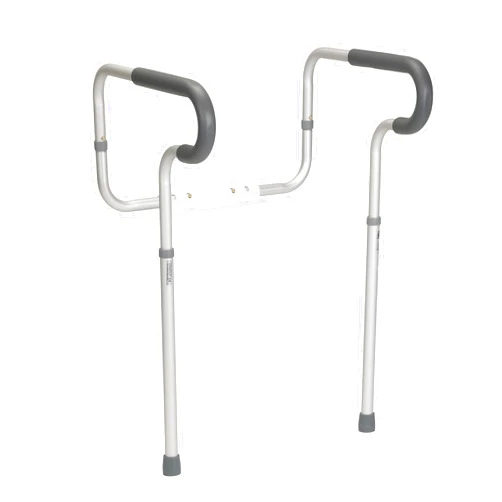 Drive Medical RTL12000 Bathroom Grab Bar for Toilets, White