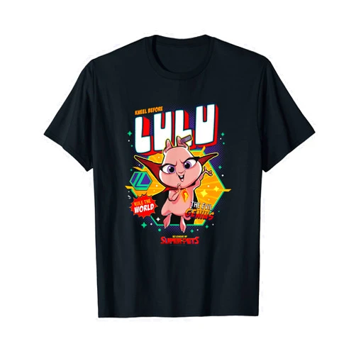 DC League Of Super-Pets Lulu Action Poster T-Shirt