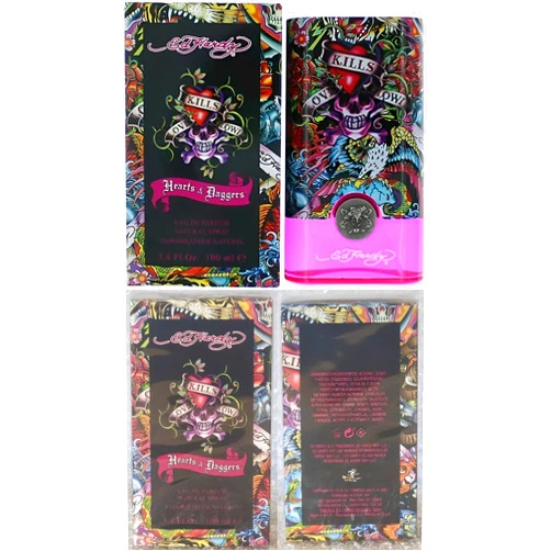 Ed Hardy Heart And Daggers By Ed Hardy- Edp Spray 3.4 Oz