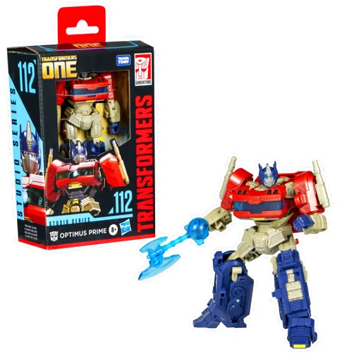 Hasbro Transformers Toys Studio Series Deluxe One 112 Optimus Prime, 4.5-inch Converting Action Figure, 8+