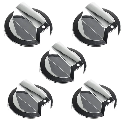 UPTTHOW W10284885 Stove Knob Gas Control Assembly Compatible with Whirlpool Range Oven Burner Accessories Replacements Part WPW10284885 AP6018699 PS11752001 (5PCS)