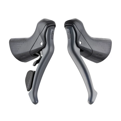 microSHIFT Sword Drop Bar Shift/Brake Lever Set - 1x, 10-Speed, Sword Compatible, Gray