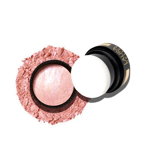 LAURA GELLER NEW YORK Baked Blush-n-Brighten Baked to Go - Ethereal Rose - Travel Size Blush