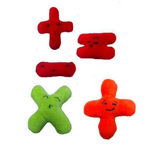 WHXCEXG Number lore Plush Toy, Soft and Cuddly Lovely Stuffed Uzi Dolls Anime Plushies Toy boy Gift Girl Gift A Lovely Birthday Present for Fans, Gifts & Home Decor (5PCS)