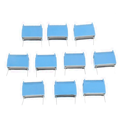Vikye 10Pcs Capacitor, 0.33uf Induction Cooker Capacitor Used in High Voltage, High Frequency and Pulse Circuit 630V AC 1200V DC