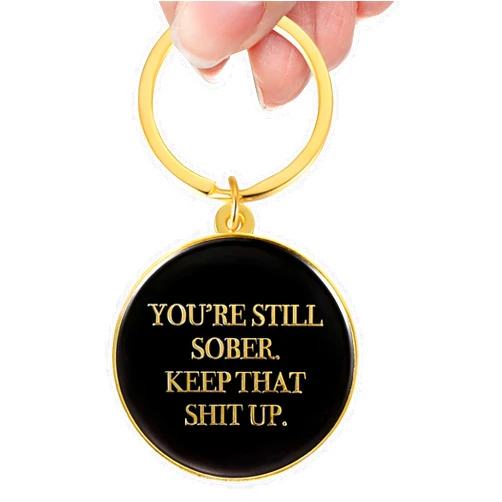 Servali Sobriety Gifts for Women, Men - Sobriety Keychain - AA Gift - Recovery Gifts - Alcoholic Anonymous Gifts - Sober Gifts for Women, Men - Sobriety Encouragement - Funny Sober Gifts - Still Sober
