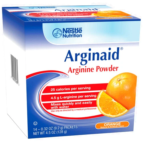 Arginaid Novartis Nutrition Arginaid - Orange (box of 14 9.2g packets)