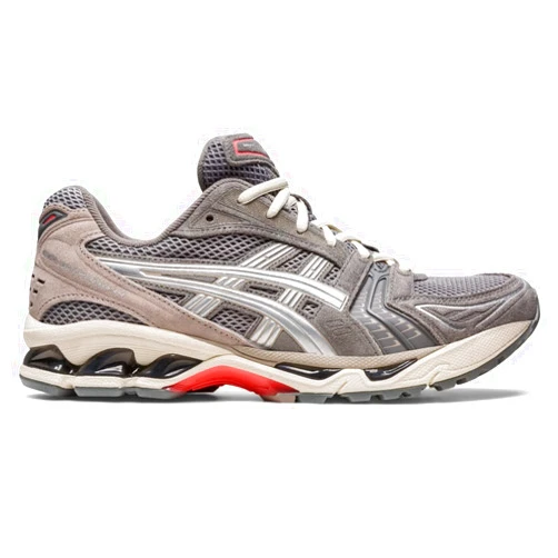 ASICS Men's Gel-Kayano 14 Sportstyle Shoes, 11, Clay Grey/Pure Silver