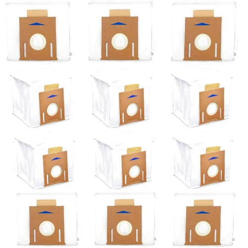 Mochenli 12 Pack Replacement Vacuum Filter Bags for Yeedi K781+, Ecovacs DEEBOT OZMO T8 AIVI T8 Max and Deebot N8 Pro+ Robot Vacuum Cleaner