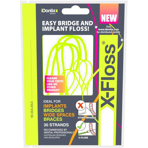 Idontix Brace X-Floss, Green