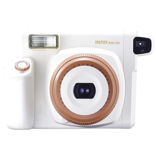 Instax Fujifilm INSTAX Wide 300 Instant Film Camera, Toffee/Creme