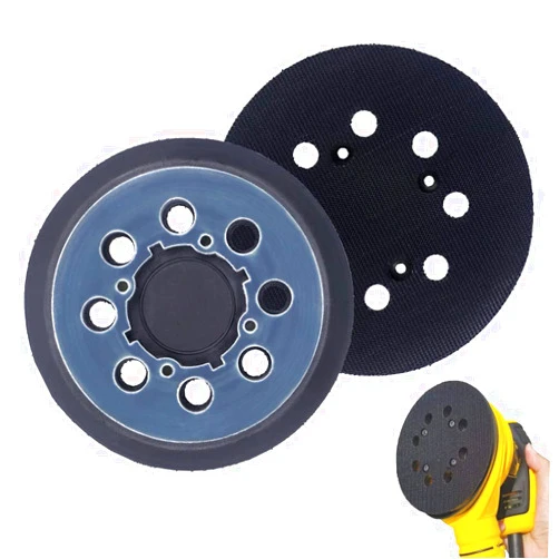 KONIGEEHRE 2 Pack 5 inch 8 Hole Hook and Loop Replacement Sanding Pad for DeWalt DWE64233 & N329079 Compatible with DWE6423/6423K, DWE6421/6421K, DWE6421-B2, DWE6421-B3, DWE6421-BR, DCW210B (2 Packs)