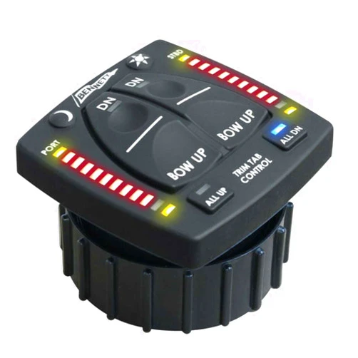 Bennett Marine Bennett Trim Tabs BENOBI9000H Control with Indicator Lights for Hydraulic Tabs