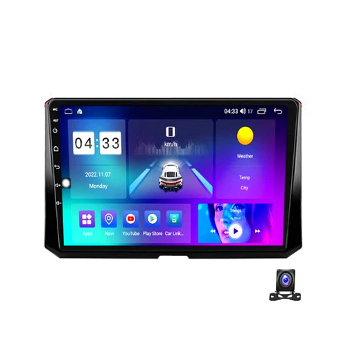 LSHTAR Android 12 Radio Double Din Car Stereo Sat Nav for Toyota Corolla 2018~2019 GPS Navigation 9 Inch Headunit MP5 Multimedia Video Player with 720P Backup Camera, 4G WiFi DSP Carplay