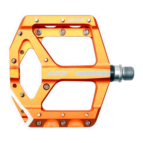 HT Components HT ANS10 Supreme Platform Pedal: 9/16 Orange