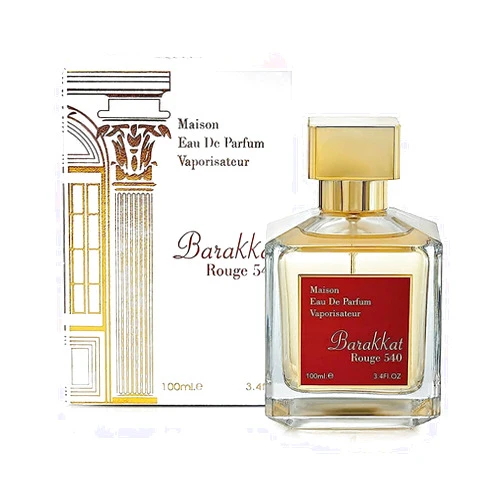 Maison Alhambra Fragrance World Barakkat Rouge 540 by Maison Alhambra for Women - 3.4 oz EDP Spray