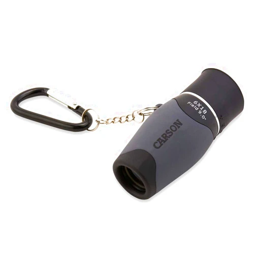 Carson MiniMight 6x18mm Pocket Monocular with Carabiner Clip (MM-618)