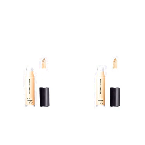 e.l.f. 16HR Camo Concealer Bundle with 0.203 Fl Oz Fair Warm and Light Sand