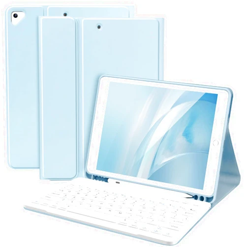 TaIYanG Keyboard Case for iPad 9th 8th 7th Generation,Smart Detachable Bluetooth Keyboard for iPad Air 3 (3rd Gen)/iPad Pro 10.5
