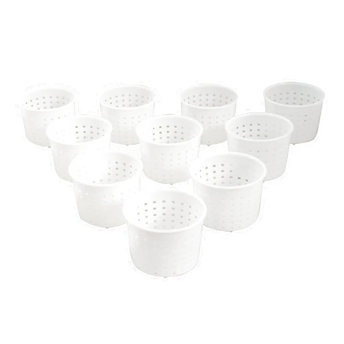 PetriStor 10pcs Small Cheese Mold for Cheese Making 1/3 qt - Soft Cheese Molds - Homemade Cheese Making Supplies - Cream Cheese Form Mold - Moldes Para Queso Fresco Casero - Feta Cheese Making