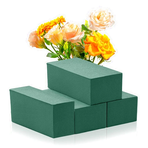 QPEY 4Pcs Floral Foam, (7.8