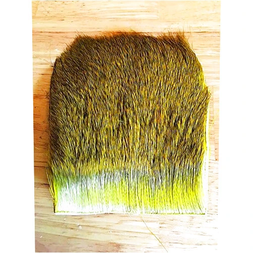 Creative Angler Deer Hair Fly Fishing Accessories - Natural and Dyed from The Belly of The Deer - Brightly Colored Fly Fishing Equipment for Fly Fishing Hooks - Great for Any Fishing Tackle Box