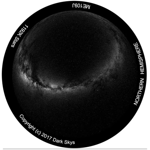 Miller Engineering HS-1 Northern Hemisphere Disc for HomeStar Flux
