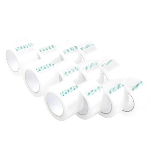 Lichamp Heavy Duty Packing Tape 12 Rolls, Wide Packaging Tape, 3 in. x 90 Yd., 3 Mil Thick, Clear, Commercial Grade Carton Packaging Tape Refills, Shipping, Mailing, Moving Supplies & Storage