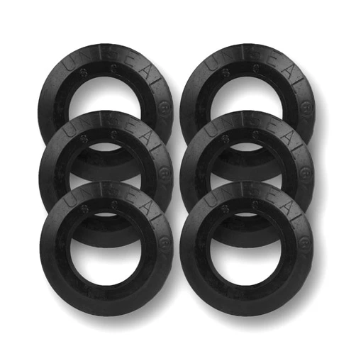 Green Goods 1'' UNISEAL Flexible Tank Adapter Made in the USA (bulkhead) - 6 Pack