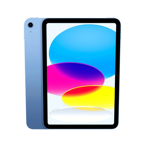 Apple iPad (10th Generation): with A14 Bionic chip, 10.9-inch Liquid Retina Display, 64GB, Wi-Fi 6, 12MP front/12MP Back Camera, Touch ID, All-Day Battery Life – Blue
